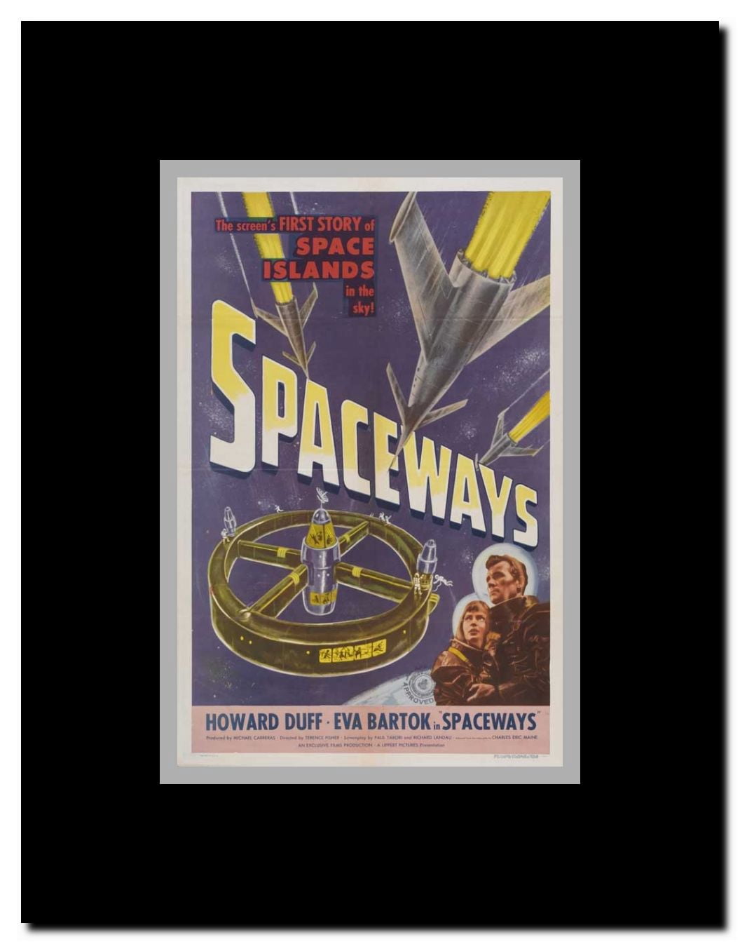 Spaceways Framed Movie Poster