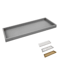thumbnail image 1 of Spacewiser Countertop and Vanity Tray - 11.7" Shatterproof Bathroom Tray, Flexible Silicone Soap Tray for Kitchen Sink, Toilet Tank Tray, Bathroom Trays for Counter, Perfume Candle Key Valet Tray, 1 of 7