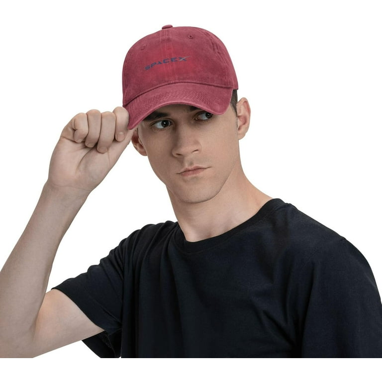 Spacex Baseball Caps Women s Men s Washed Cowboy Hip Hop Hat Adjustable Baseball Hat Walmart