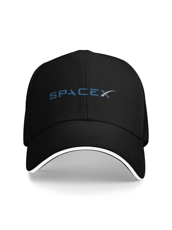 Spacex Men Women Sandwich Cap Classic Baseball Capunisex Adjustable Casquette Dad Hat
