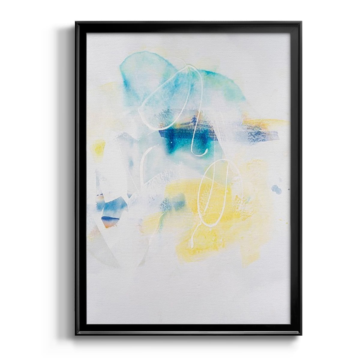 Spacial II Premium Framed Print, in Gold, Black, or Silver - Ready to Hang