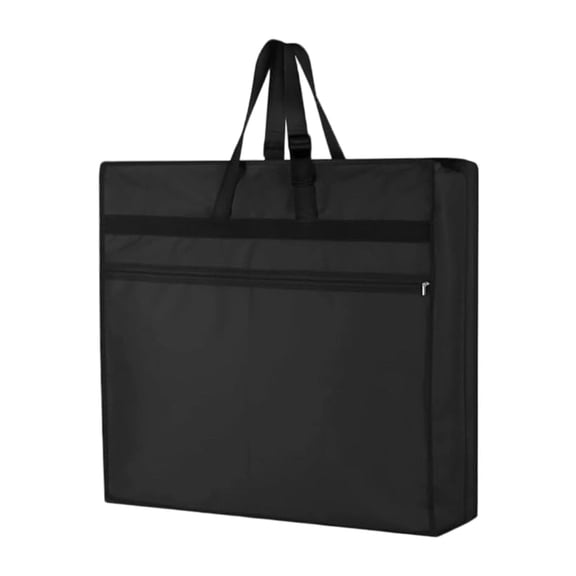 Spacious 72 Inch Wedding Dress Preservation Case With Zippered Pockets Oxford