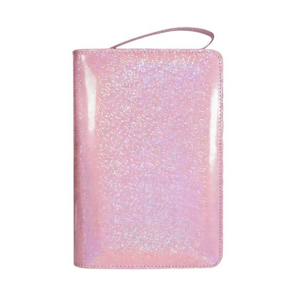 Refill Able 6 Rings Budget Planner Organizers Binder Cover PU Leather Light Weight Personals Wallets with Handle Design