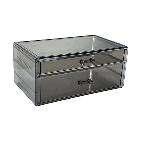 Spacious Acrylic Box Makeup and Jewelry Organiser Case with Drawers for Vanity