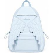 angel backpack with mini wings Wingwing Fluffy School Featuring whimsical wing details and a vibrant design Women Fashion Mini Backpack Detachable
