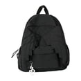 thumbnail image 1 of Spacious Angel Wings Backpack Cute Cute core Travel Bag Whimsical | Water Resistant Nylon Daypack Polyester Lining Embroidered Feather Decor Pockets Commuter Shopping Weekend Women, 1 of 7