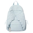 thumbnail image 1 of Spacious Angel Wings Backpack Light Blue Angel Wing Backpack Cute Coquette Nylon Travel Daypack 15.75 in, 1 of 5