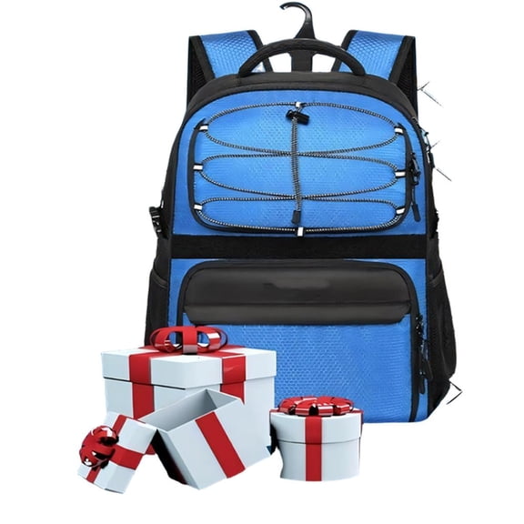 Spacious Athletic Equipment Bag With Foam Padding And Slip Base For Basketball And Soccer