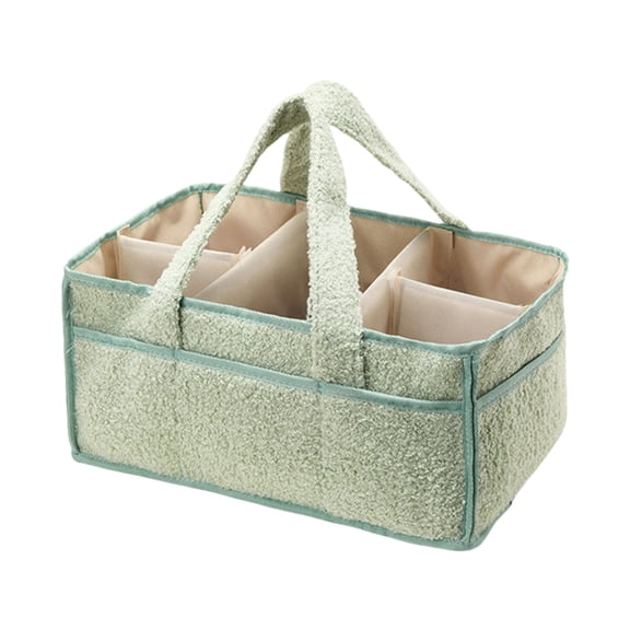 Spacious Baby Diaper Storage Bag Organiser for Organizing Essential New Mom Handbag Enjoy Car Travel Convenience