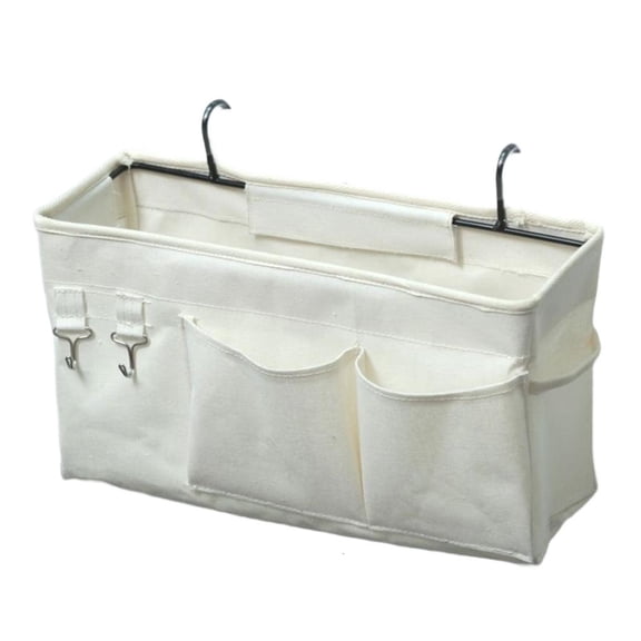 Spacious Bedside Pocket Organiser for Dorm Room Stylish Remote Control Holder Hanging Storage Bag for Small Apartments