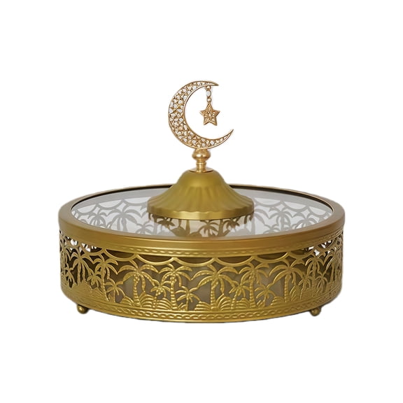 Spacious Decorative Candy Dish for Holiday Parties Non Slip Container