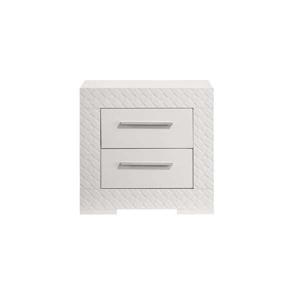Spacious Drawers for Bedroom Items / Modern Bedroom Furniture / Long - lasting Bedside Cabinet