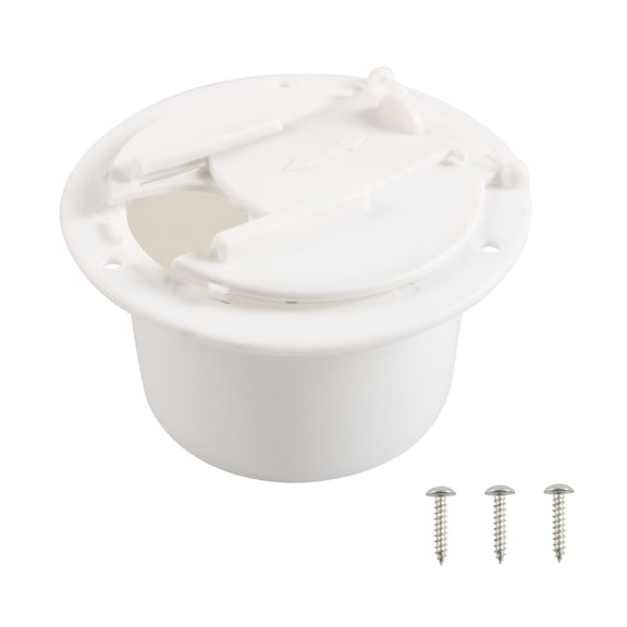 Spacious Electrical Access Compartment Electrical Wire Hatches Cable Entry Plate Excellent for Vehicle Cable Organizatio