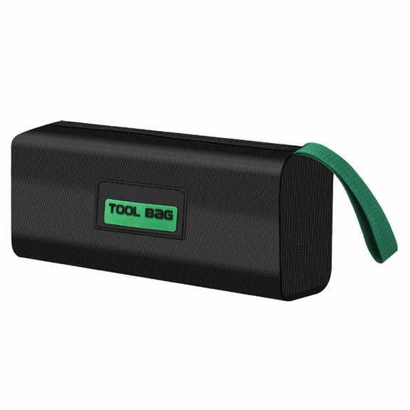 Spacious Green Tool Storage Bag Organizers Pouches Suitable for Electricians Using Oxford Fabric Organized Tool Carrying