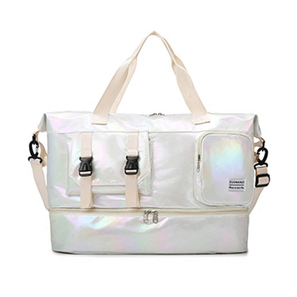 Spacious Sports Travel Bags With Breathable Shoe Storage Compartment Waterproof Oxford Fabric For Gym Hikers