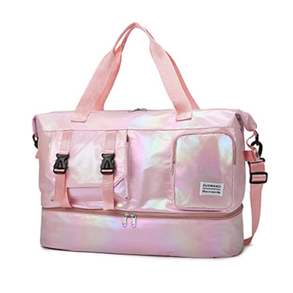 Spacious Sports Travel Bags With Breathable Shoe Storage Compartment Waterproof Oxford Fabric For Gym Hikers