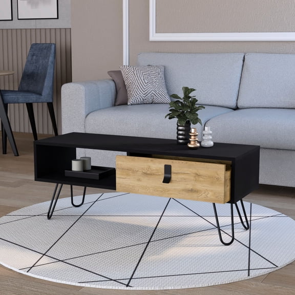 Spacious Surface for Coffee Time / Ideal for Living Room Decor / Keep Items Organized