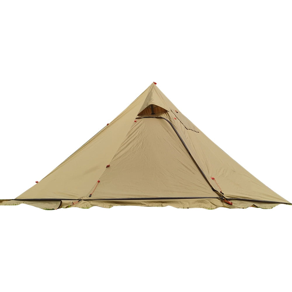 Spacious Tipi Hot Tent with Stove Jack Ideal for 46 People Camping