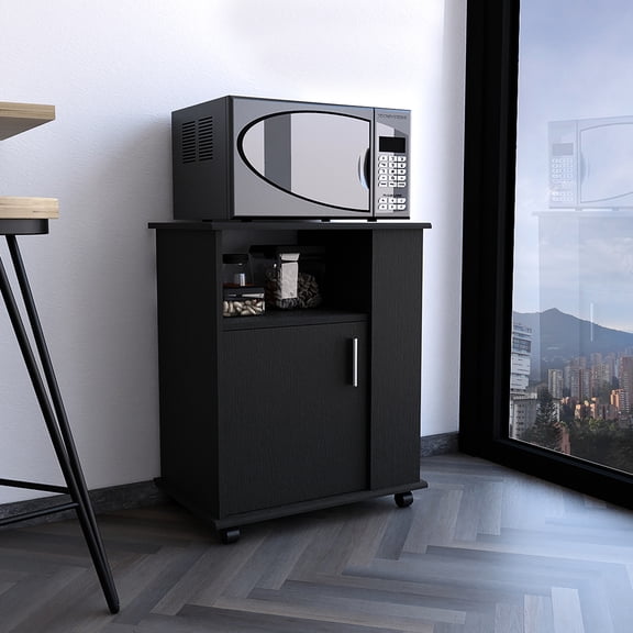 Spacious Top Surface - Put Microwave on It - Dining Space - Convenient Use