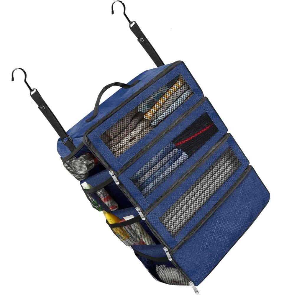 Spacious Travel Clothing Organizers Bag Convenient Foldable Garment Bag Sturdy Waterproof Materials Organizers
