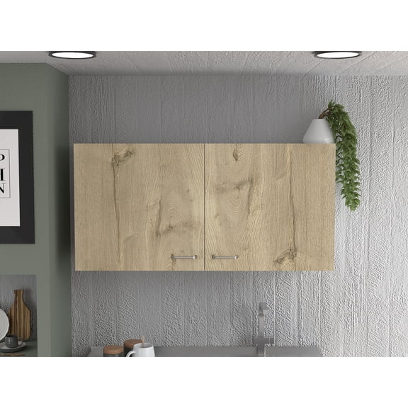 Spacious Two - door Wall Cabinet, 34 - lb Weight - Storage in Garage