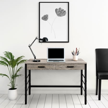 Spacious and Functional - Office Workspace Organization with Ample Storage and Easy Charging