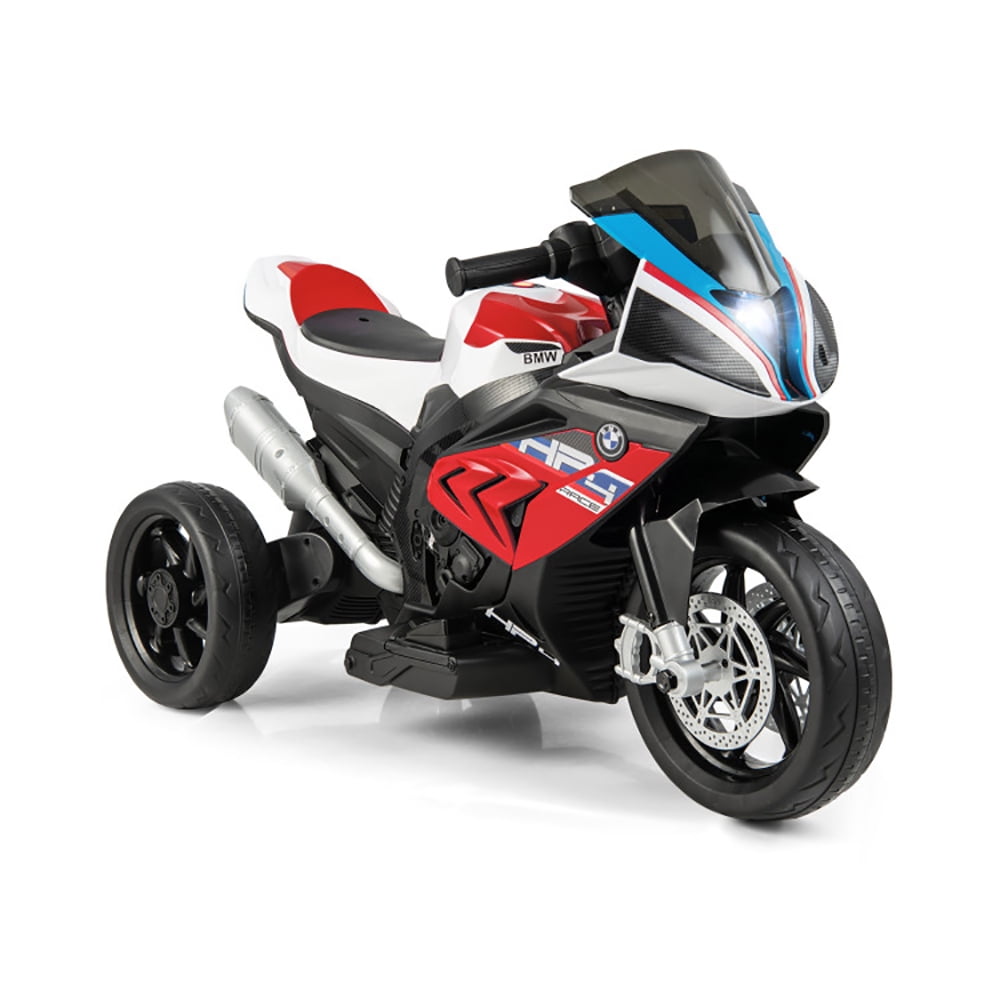 Spaco 12V Licensed BMW Kids Motorcycle Ride-On Toy for 37-96 Months Old ...