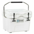 thumbnail image 1 of Spaco 16 Quart 24-Can Capacity Portable Insulated Ice Cooler with 2 Cup Holders-White, Quart Portable Freezer Electric Cooler Car Refrigerator with Dual Zone, 1 of 11