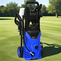 Spaco 1800W 2030PSI Electric Pressure Washer Cleaner, Pressure Washer with Hose Reel, Blue