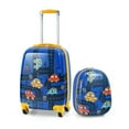 thumbnail image 1 of Spaco 2 Pieces Kids Luggage Set with Backpack and Suitcase for Travel, Kids Suitcase, Riding Suitcase for Kids, 1 of 10