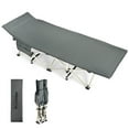 thumbnail image 1 of Spaco 28.5 Inch Extra Wide Sleeping Cot for Adults with Carry Bag-Gray, Compact Camping Cot Backpacking Ultralight Folding Lightweight Cot Easy Set Up Heavy Duty, 1 of 8