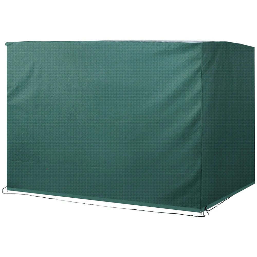 Spaco 3-Seater Patio Swing Cover, Outdoor Garden Furniture Protection Hammock Cover, 85" X 61" X 59" Waterproof Cover, Dark Green
