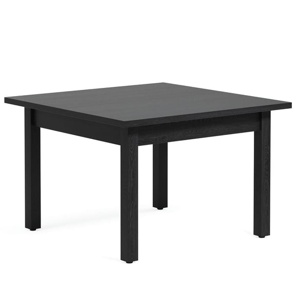 Spaco 39.4'' Dining Table Kitchen Table with Solid Wood Legs for 4, Dining Table for Indoor as Living Room, Kitchen, Black
