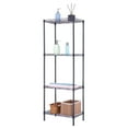 thumbnail image 1 of Spaco 4-Tier Wire Shelving Unit Metal Storage Rack Adjustable Organizer Perfect for Pantry Laundry Bathroom Kitchen Closet Organization, 17.72" L x 11.81" W x 49.61" H, 1 of 13