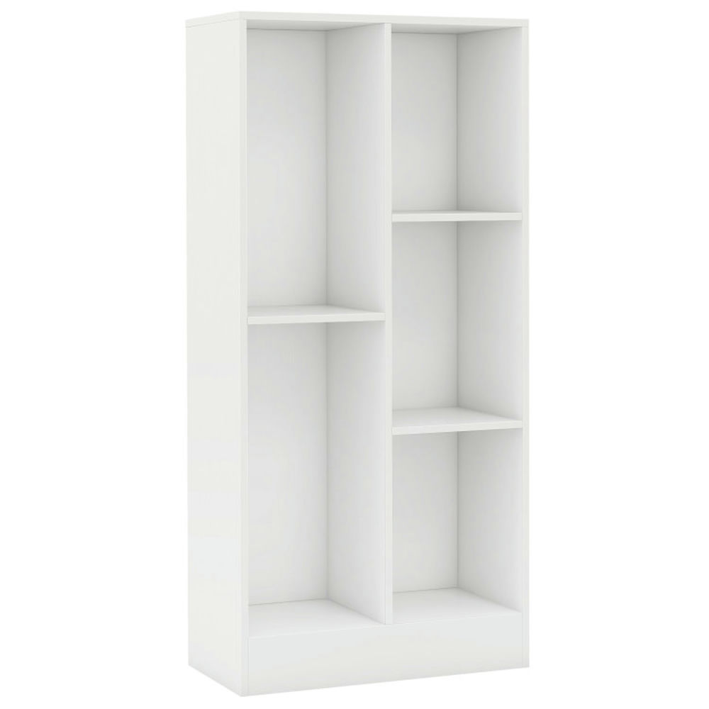 Organisateur De Rangement Bureau Furinno Hermite - 3 Compartiments, Blanc, Dimensions 31,6x23,5x14,6 Cm