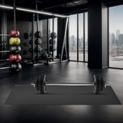 Spaco 47/59/78 Inch Long Thicken Equipment Mat for Home and Gym Use-78 x 36 x 0.25 inches, Folding Thick Exercise with Carrying Handles for MMA, Gymnastics, Stretching, Core Workouts