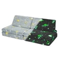 thumbnail image 1 of Spaco 6 PCS Kids Play Couch with 4 Base Cushions and 2 Backrest Cushions-Gray, Kids Couch for Kids, 1 of 7