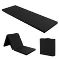 thumbnail image 1 of Spaco 6 x 2 FT Tri-Fold Gym Mat, Mat with Handles and Removable Zippered Cover, Folding Thick Exercise Mat for Tumbling, Black, 1 of 8