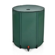 Spaco 60 Gallon Portable Collapsible Rain Barrel Water Collector, Portable Rain Collection