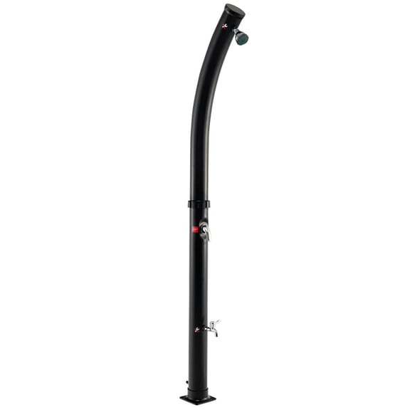 Spaco 7.2 Feet Solar-Heated Shower with 360° Rotating Shower Head
