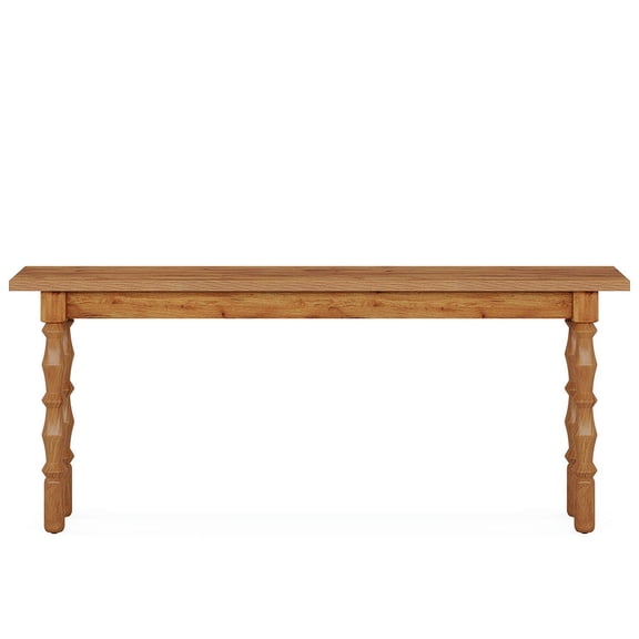 Spaco 70.9" Console Table, Wood Sofa Table Behind Couch, Console Table for Indoor as Home, Living Room, Brown