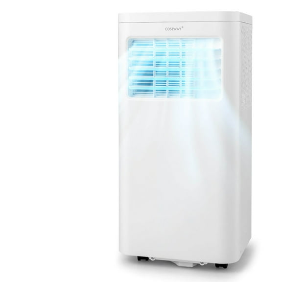 Spaco 8000 BTU(Ashrae) Portable Air Conditioner Cools 250 Sq.Ft-6000 BTU, Small Air Conditioner Portable with Built-in Dehumidifier