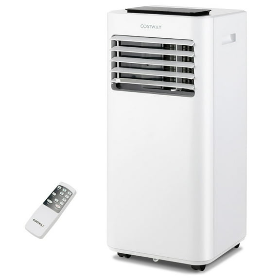 Spaco 8000 BTU Portable Air Conditioner with Fan Dehumidifier Sleep Mode-8000 BTU, Small Air Conditioner Portable with Built-in Dehumidifier