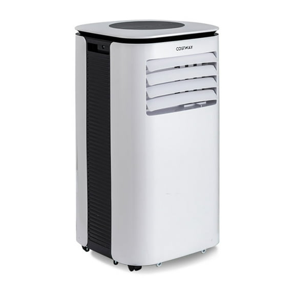 Spaco 9000 BTU 3 in 1 Portable Air Conditioner with Fan and Dehumidifier-White, Small Air Conditioner Portable with Built-in Dehumidifier