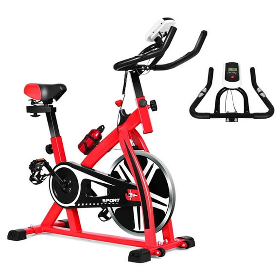 Spaco Adjustable Exercise Bicycle for Cycling and Cardio Fitness, Stair Stepper, Total Body Fitness Cross Trainer