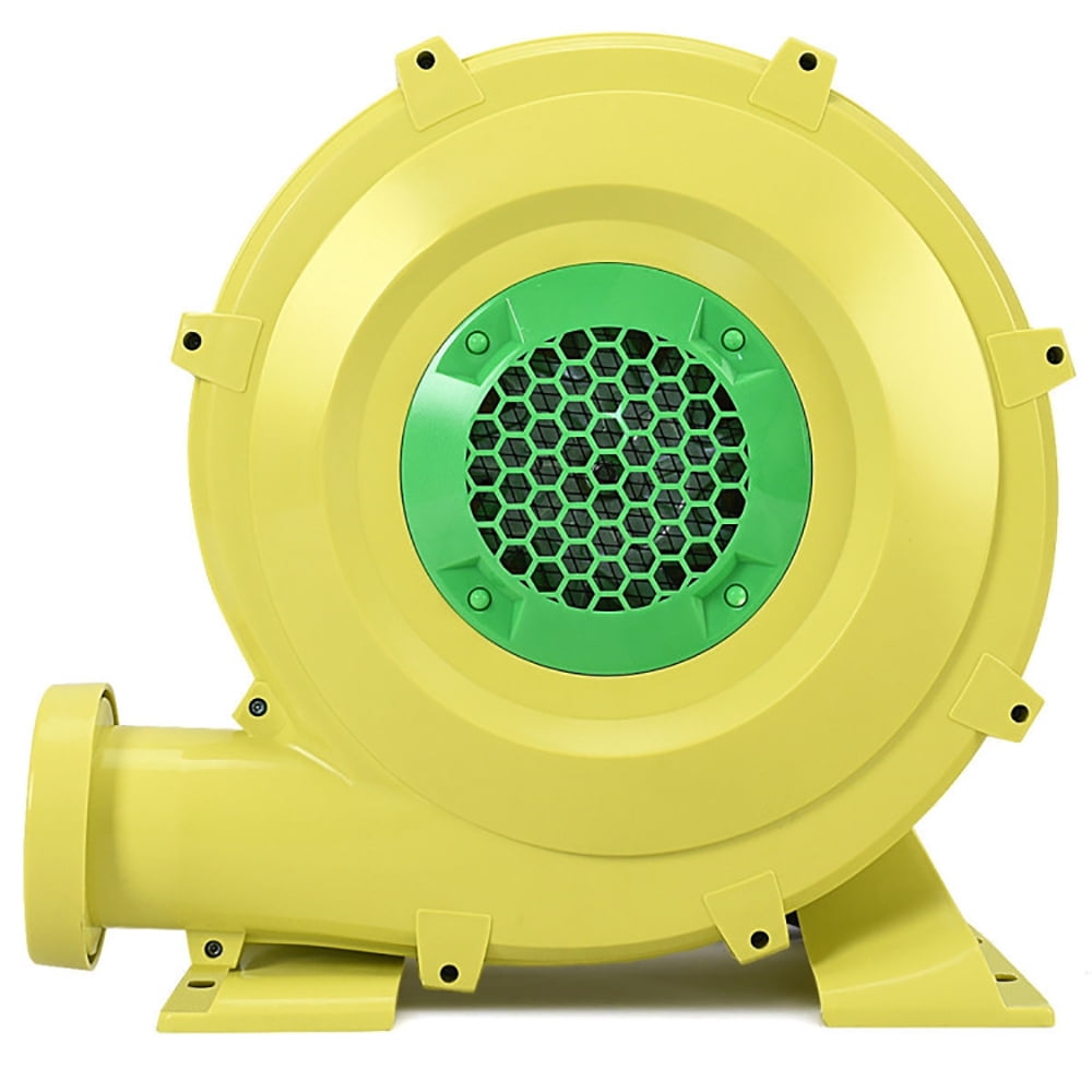 Yellow and Green 950 Watt 1.25 HP Inflatable Bounce House Blower