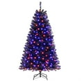 thumbnail image 1 of Spaco Black Artificial Christmas Tree - 6 ft, "Spooky Spectacle", 6 Lighting Modes, Spooky Sounds & Motion Sensor, 1 of 2