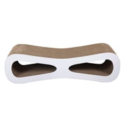 Spaco Cat Scratcher Lounge - BC Corrugated Board - Protect Paws While Scratching - Stop Furniture Damage