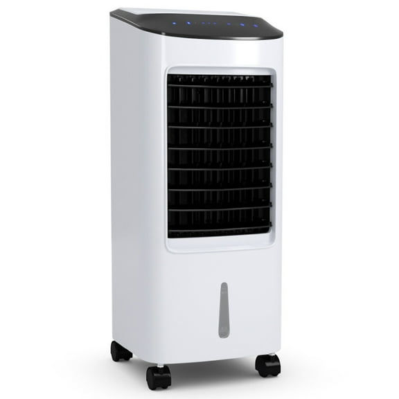 Spaco Evaporative Portable Air Cooler Fan Humidifier with Remote Control for Home and Office, Air Conditioners, Mist Cooling Fan, Portable Ac Units for Rooms, Bedroom, Office, RV and Camping