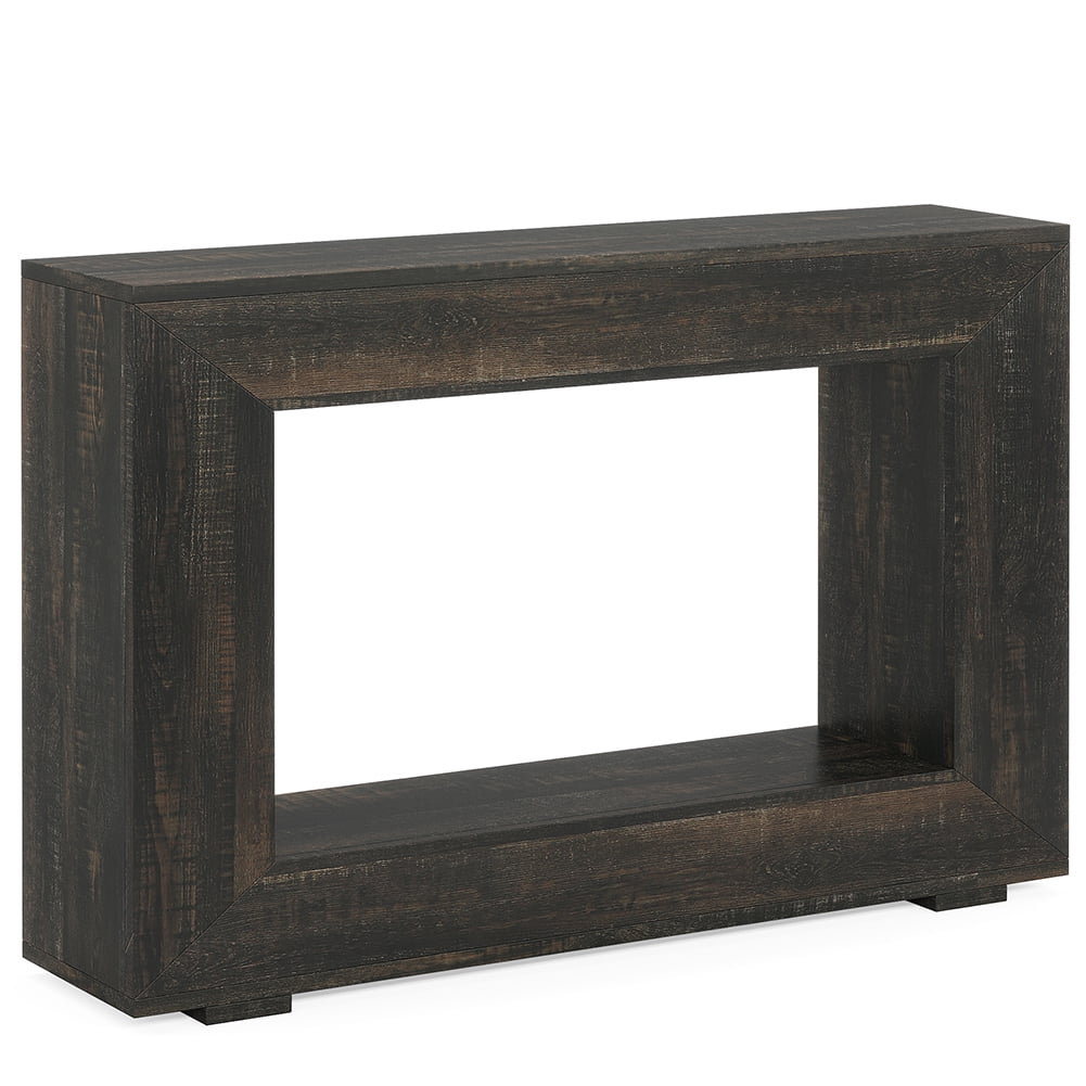 Spaco Farmhouse Console Table, 47" Wood Entryway Sofa Table with Storage, Versatile Function Console Table, Dark Grey